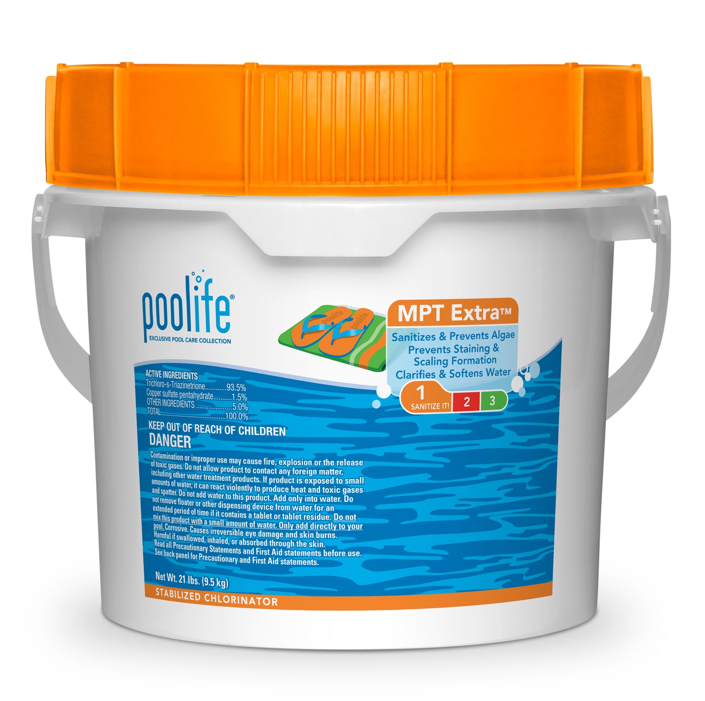 Poolife MPT Extra Chlorine Tablets 21 LBS