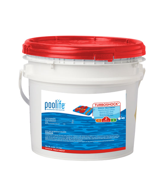 Poolife Turbo Shock 78% Cal Hypo Shock 25 LBS