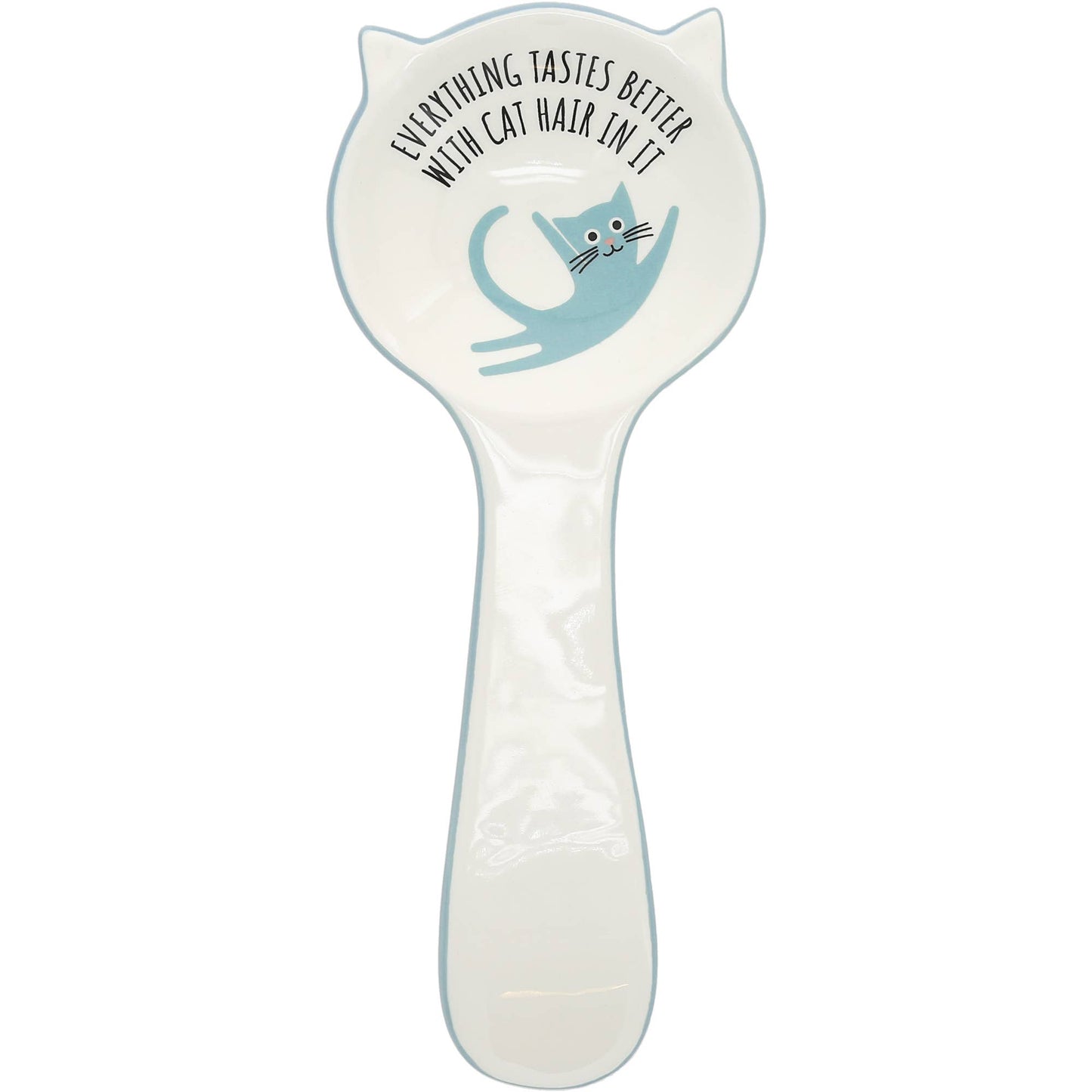 Cat Hair - 10" Spoon Rest