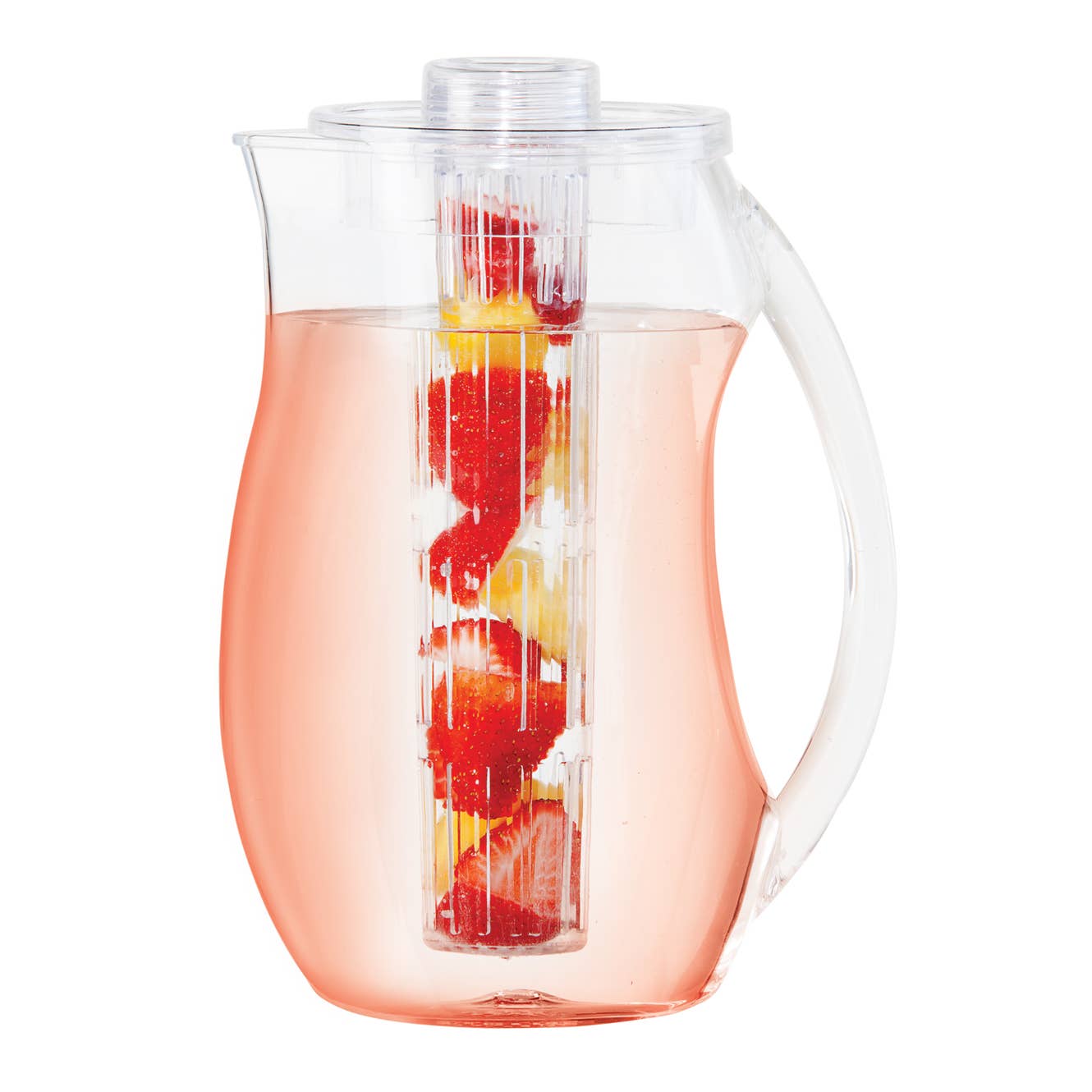 Oggi - Clear Pitcher w/ Infuser Tube (3 lt, 102 oz)