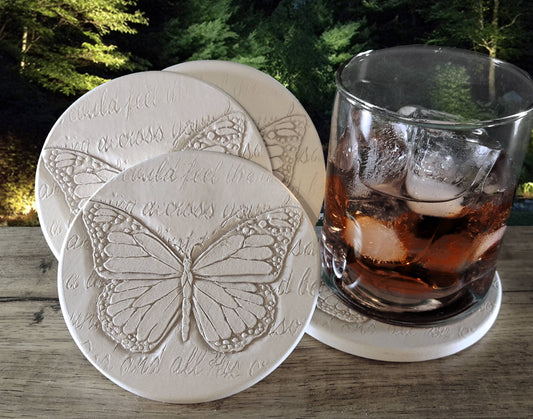 McCarter Coasters Butterfly Drink Coasters