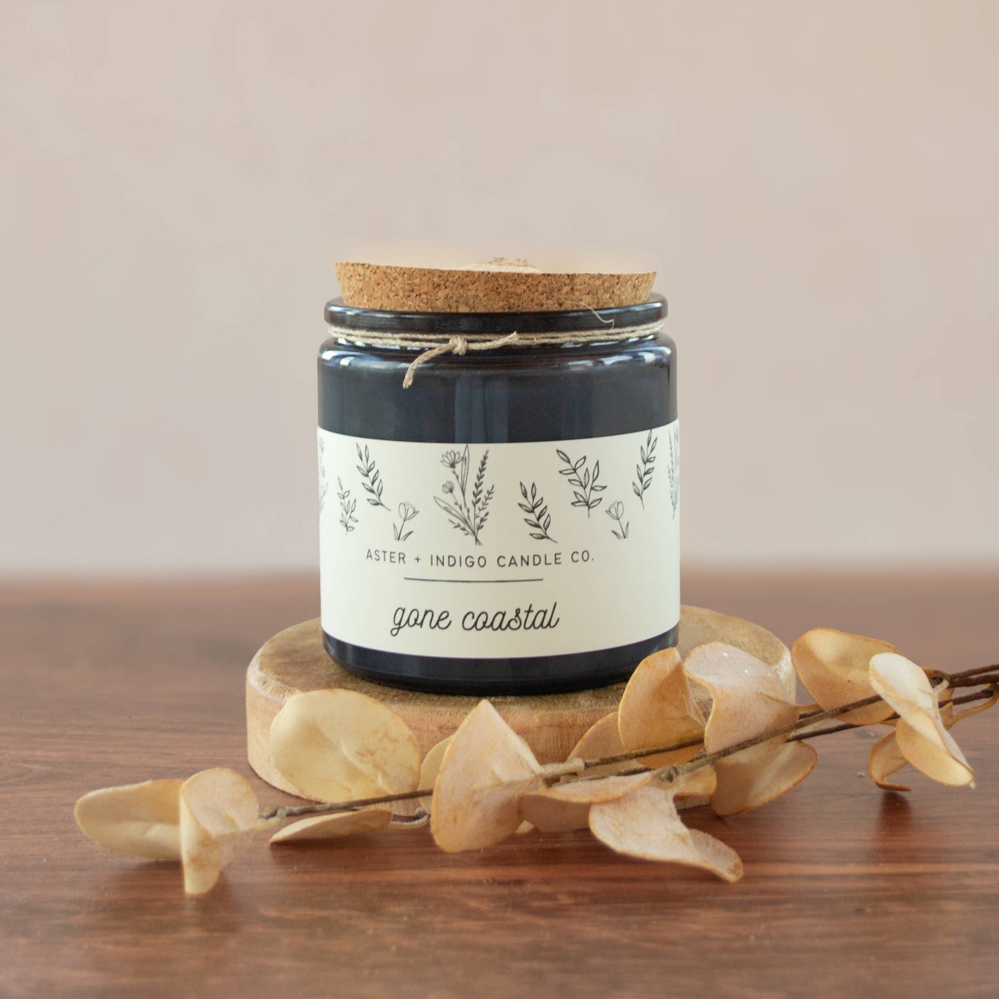 Aster & Indigo Gone Coastal Candle Jar