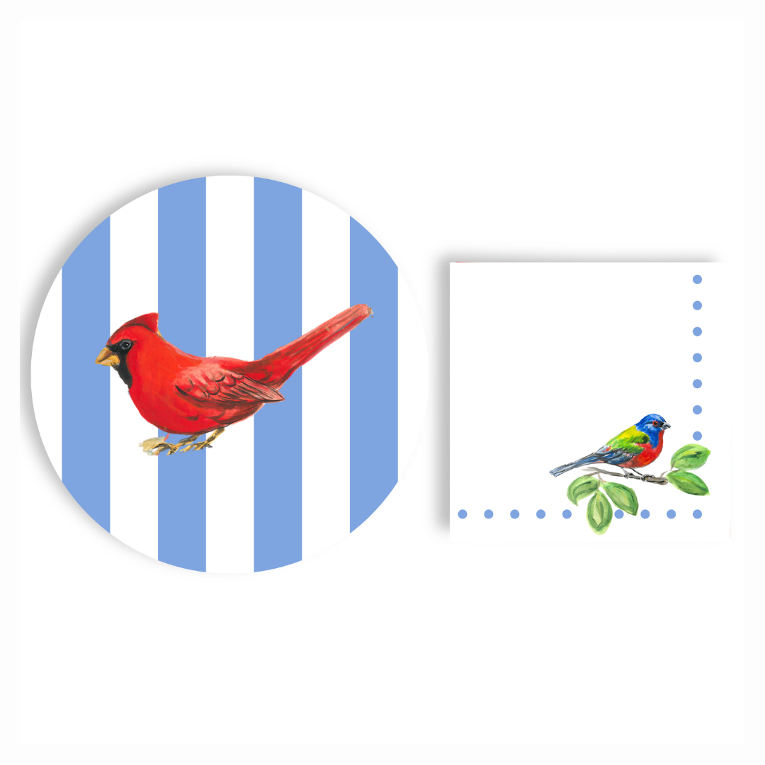 Bird Feed" 48 Pc Paper Plate & Napkin Set