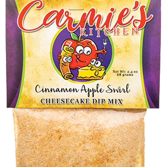 Carmie's Kitchen - Apple Cinnamon Swirl Cheesecake Dip
