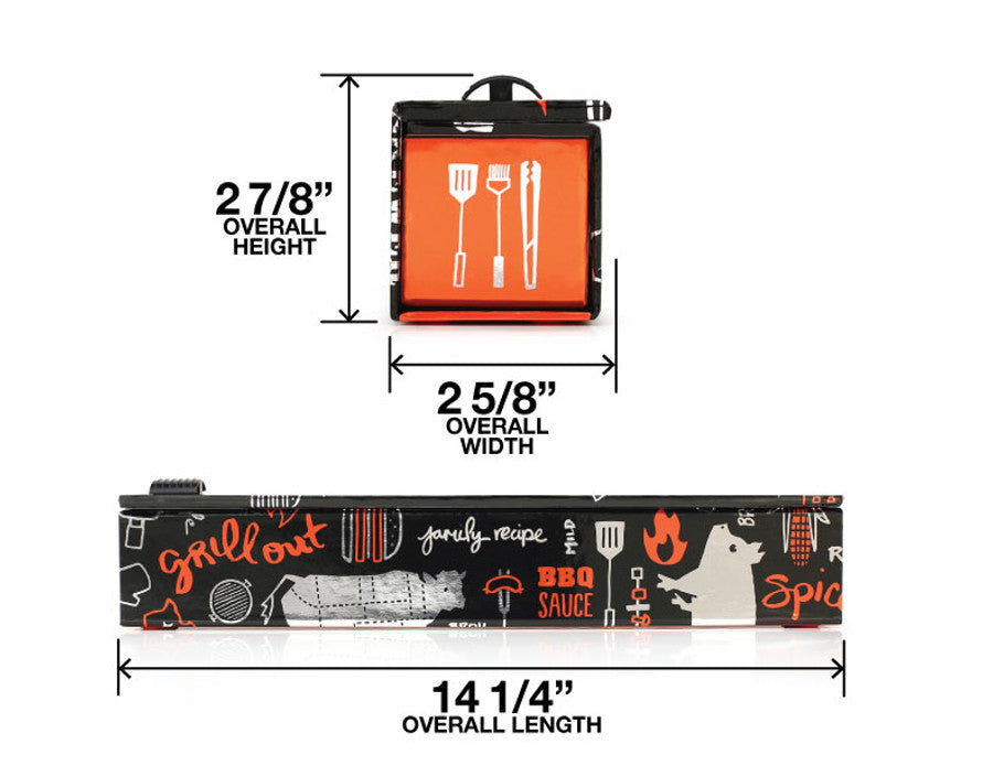 ChicWrap Foil Dispenser - BBQ Grill