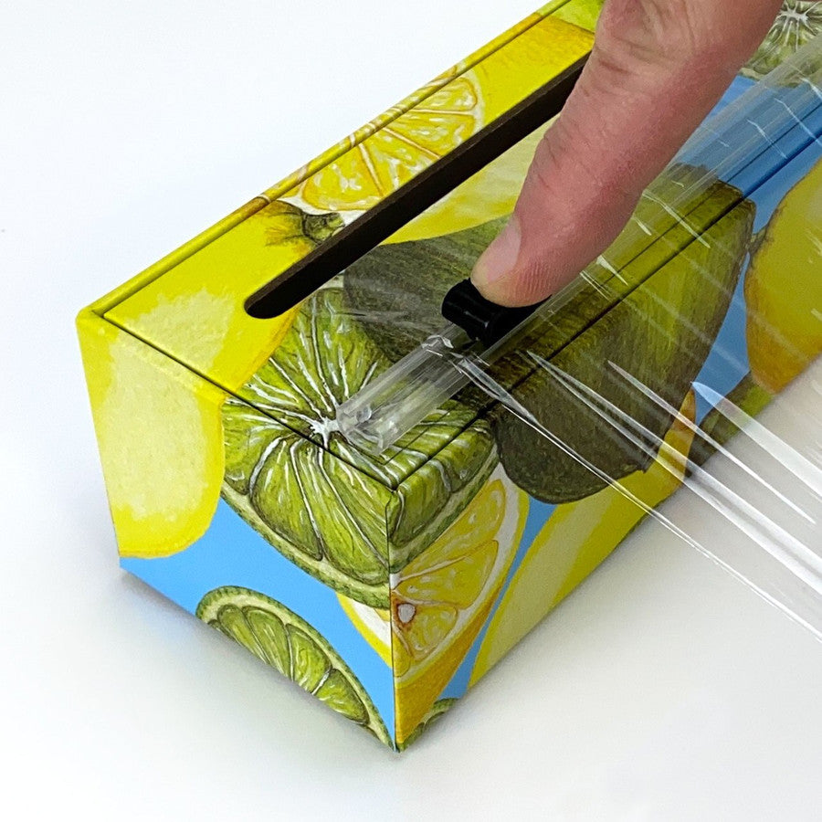 ChicWrap Plastic Wrap Dispenser - Lemon