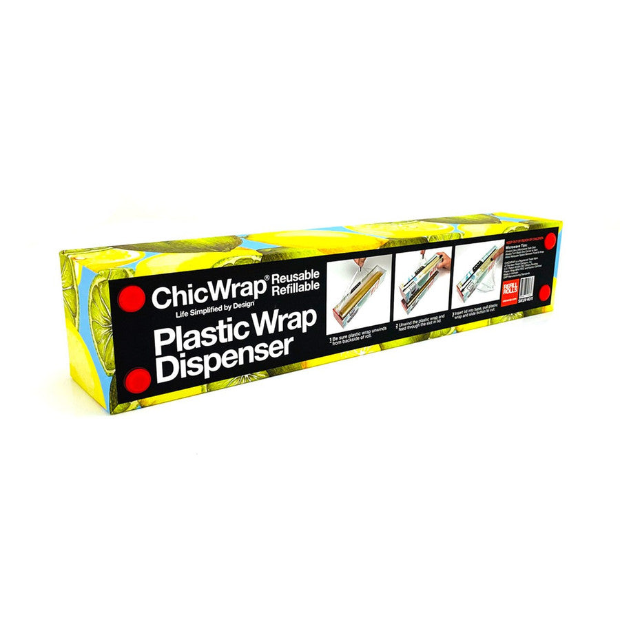ChicWrap Plastic Dispenser Lemon