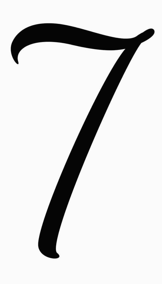 Signature Sign Number 7