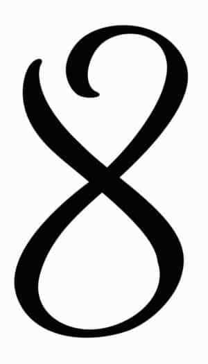 Signature Sign Number 8