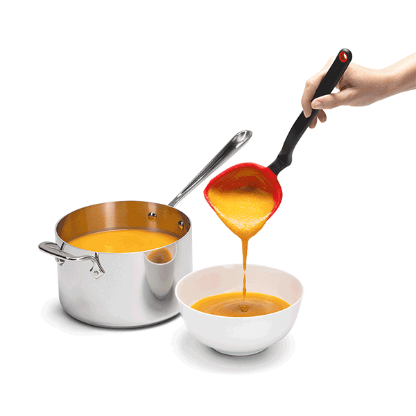 Dreamfarm Fladle Red Pouring Soup