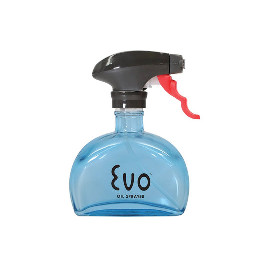EVO Glass Oil Sprayer Bottle 6 OZ - Blue