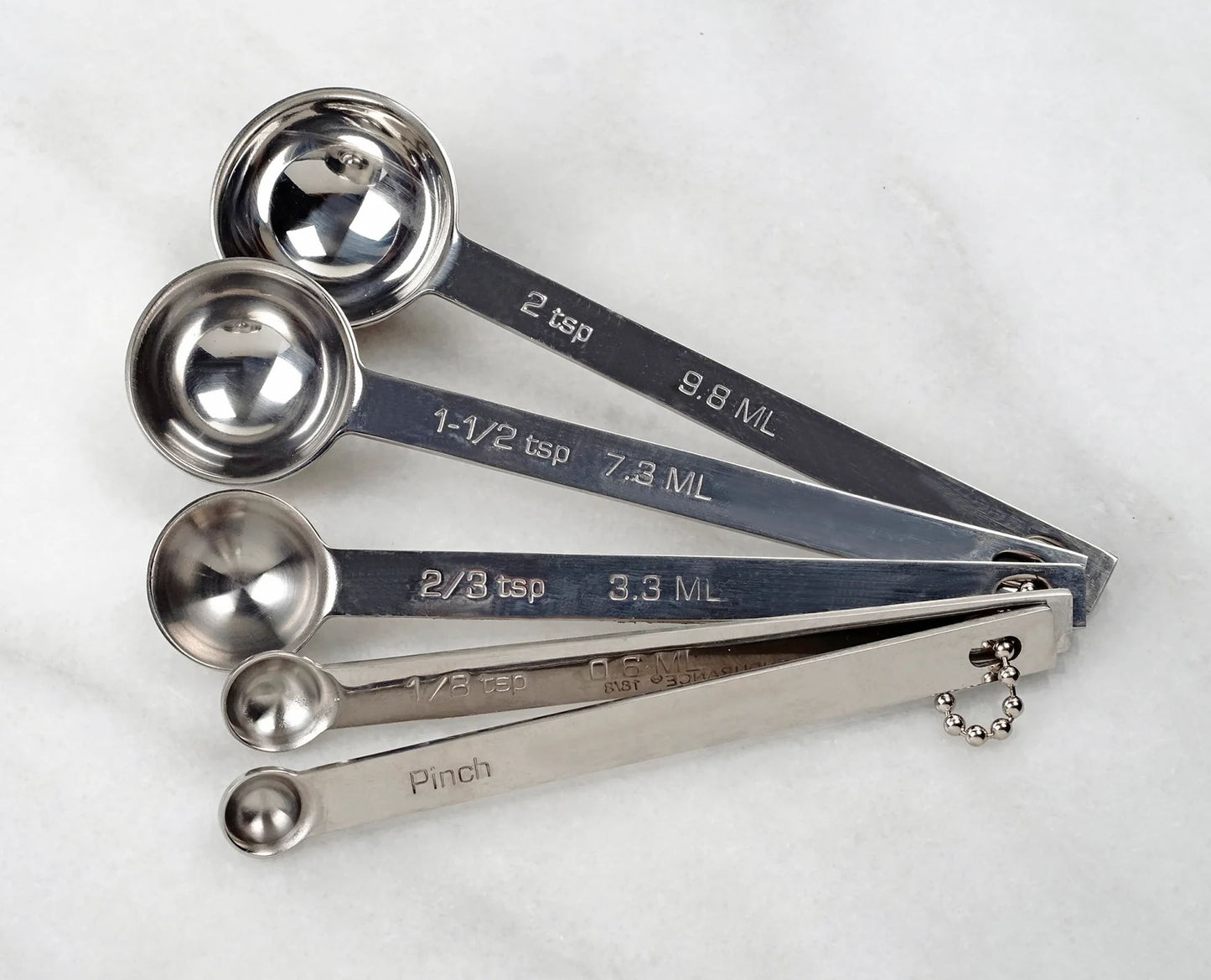 RSVP Odd Size Measuring Spoon Set of 5
