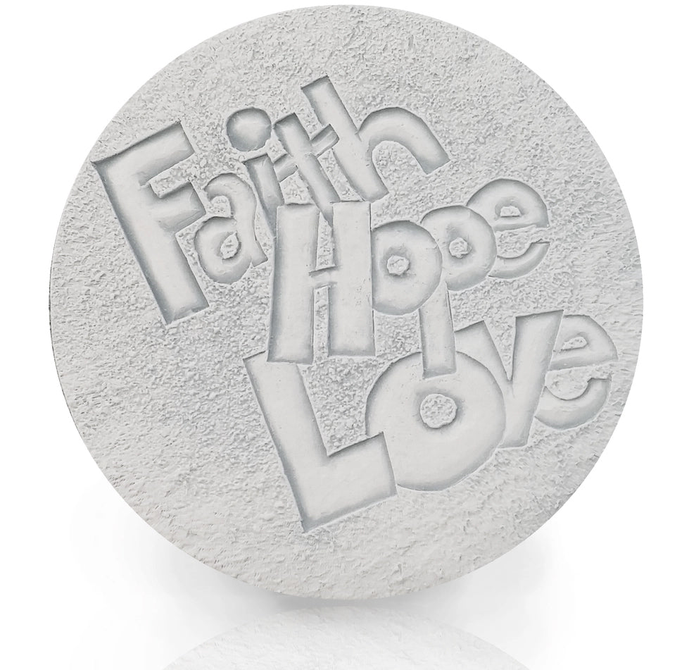 McCarter Faith Hope Love Coaster Set