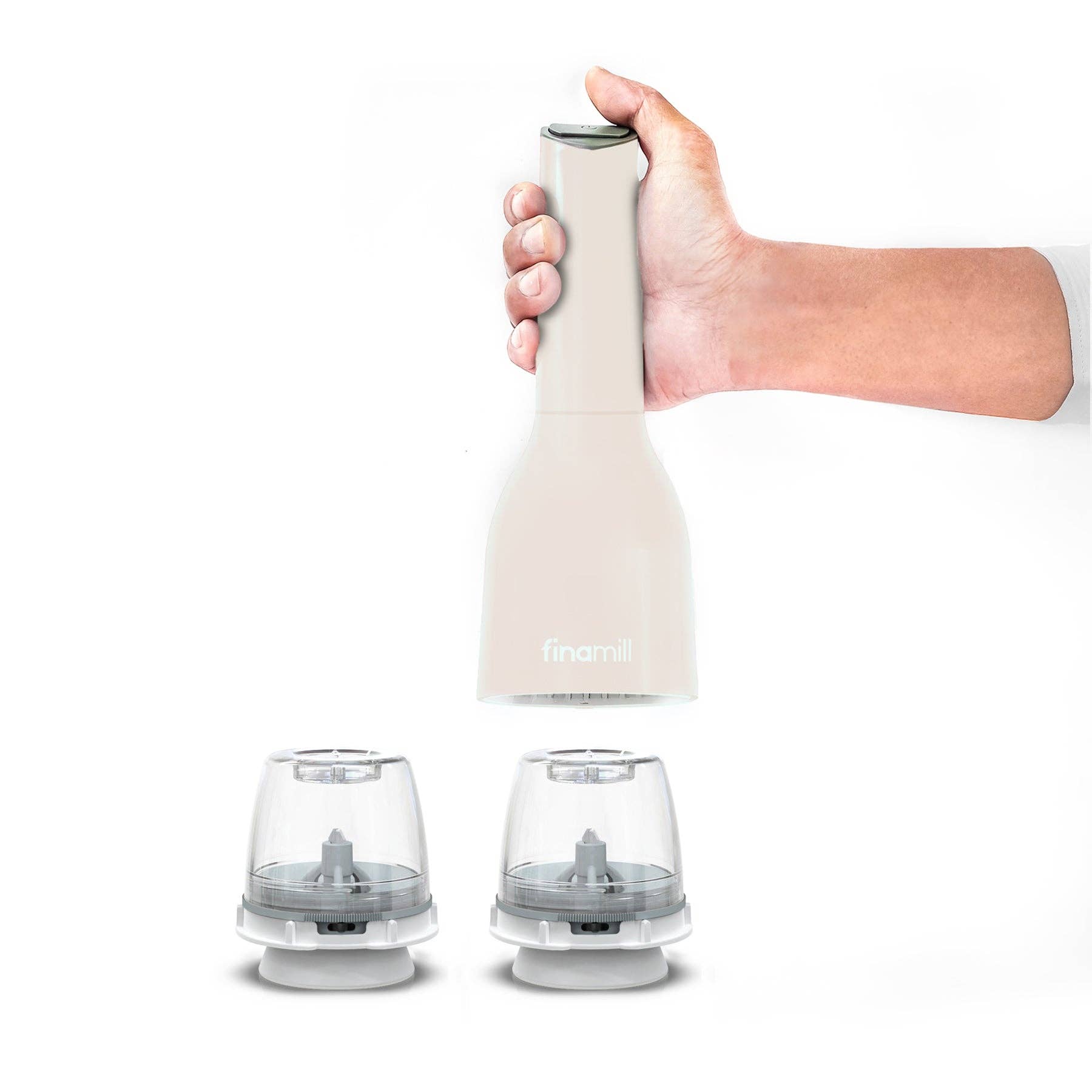 FinaMill Classic Battery - 1 Mill 2 Pro Plus Pods Included Soft Cream