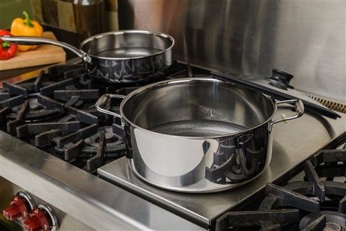Frieling BlackCube Quick Release Stockpot with Lid 7.5 QT