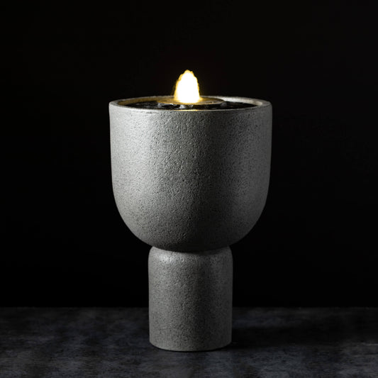 LED Pedestal Fountain 16"