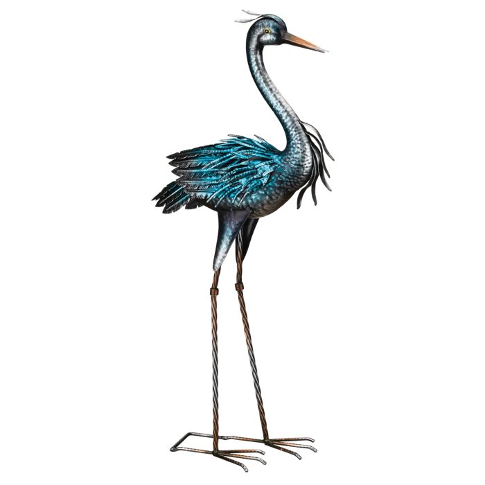Iridescent Crane Decor - Up