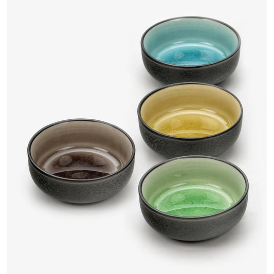 RSVP Japanese Crackle Porcelain Sauce Bowl