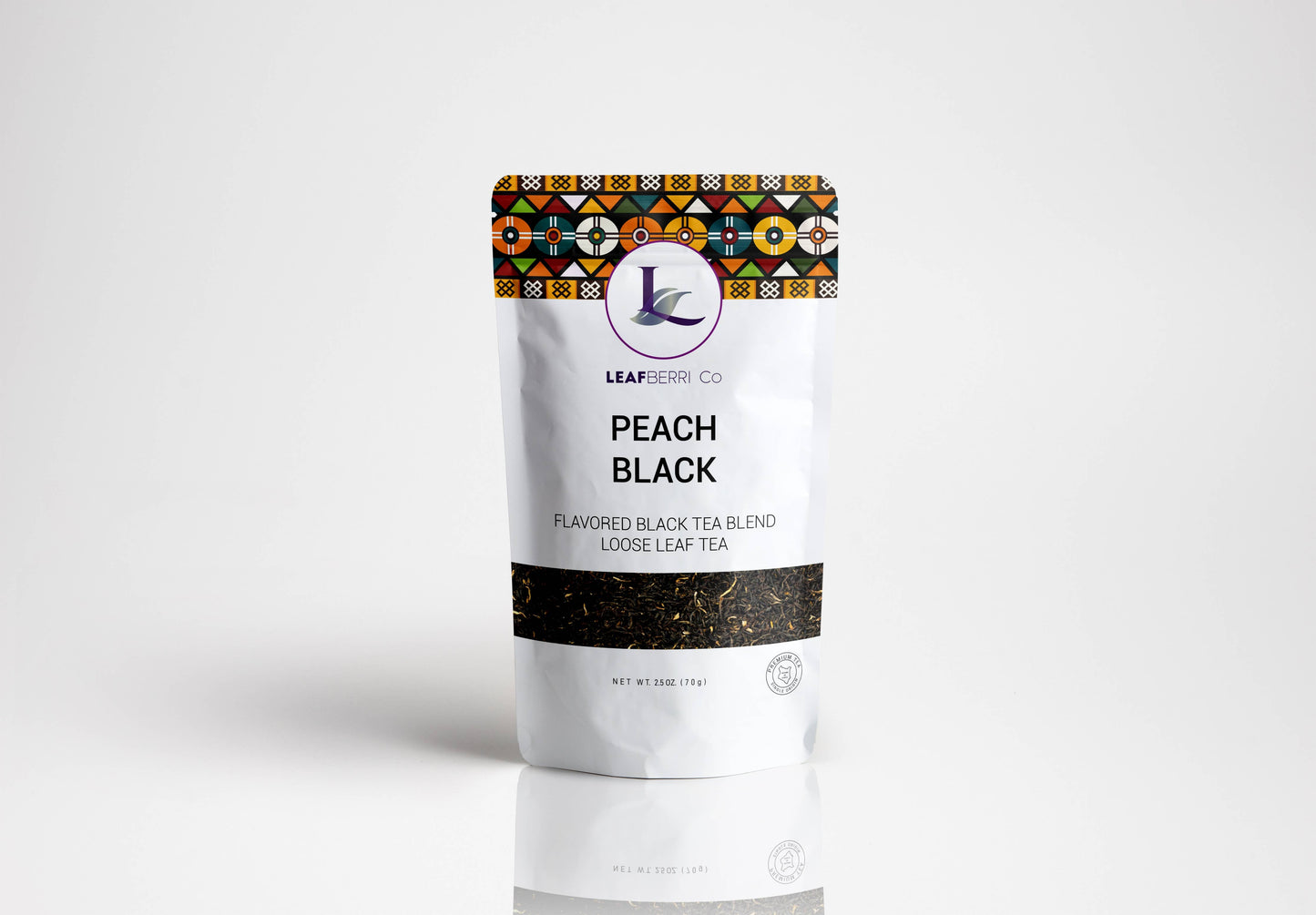 LEAFBERRI Co LLC - Peach Black Loose Leaf Tea