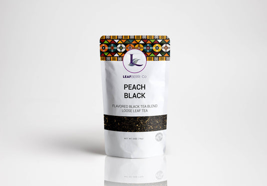 LEAFBERRI Co LLC - Peach Black Loose Leaf Tea