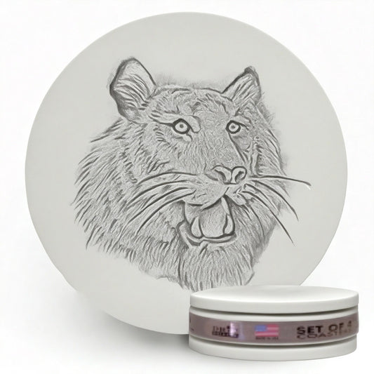 LSU Tiger Coaster
