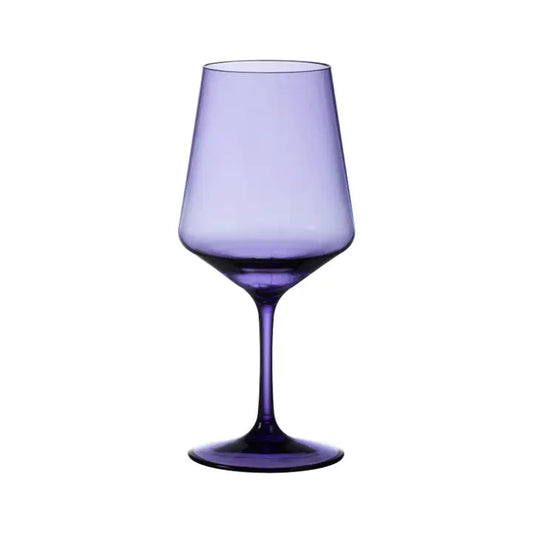 18 OZ Tritan Lexington Wine Glass - Purple