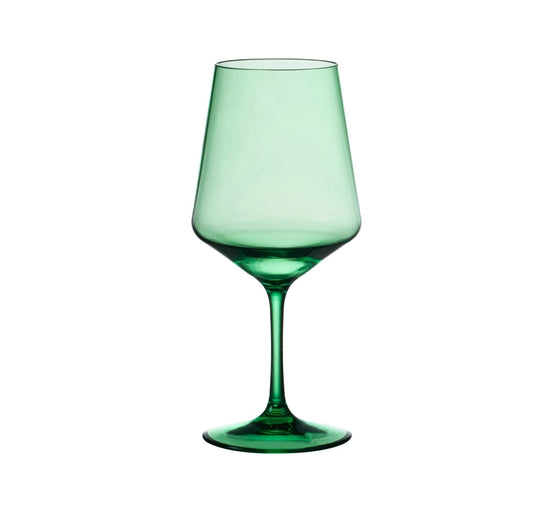 Tritan Lexington Stem Wine Glass - Green