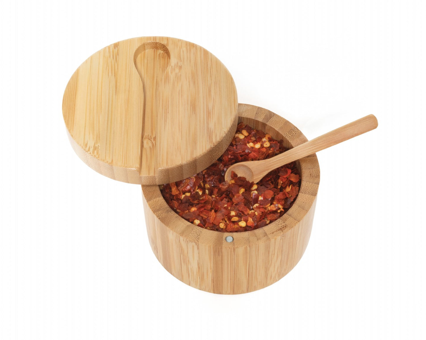 Lipper Int. Bamboo Salt Box with Spoon