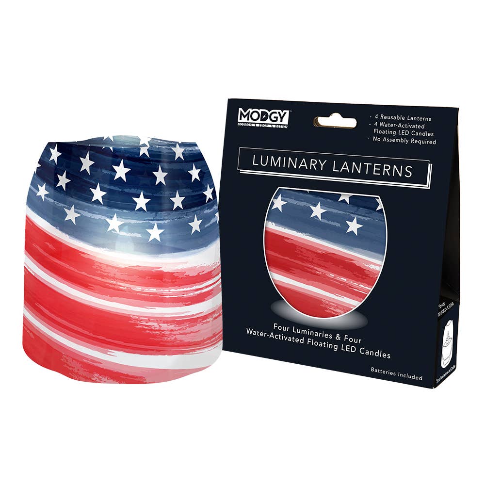 Luminary Lanterns - StarsNStripes - Patriotic