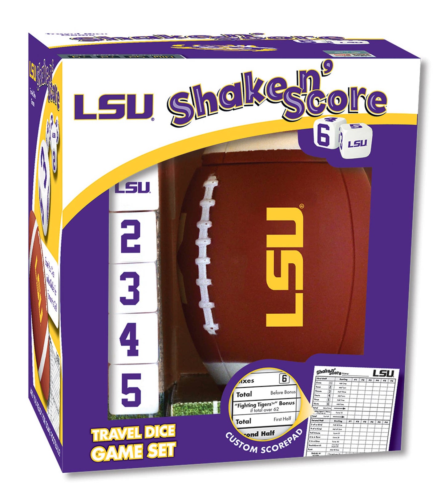 MasterPiece Puzzles LSU Shake N Score Game
