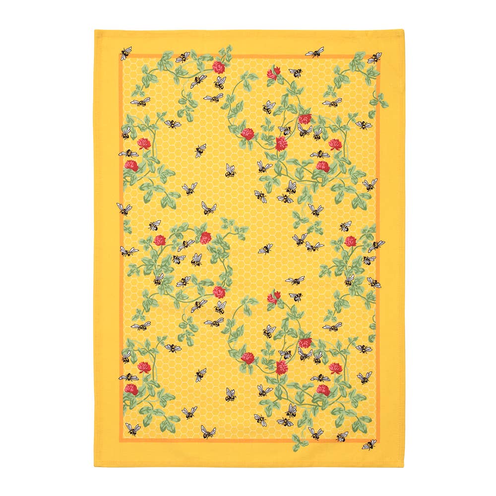 Modgy Cotton Tea Towel-Candace Wheeler Bees