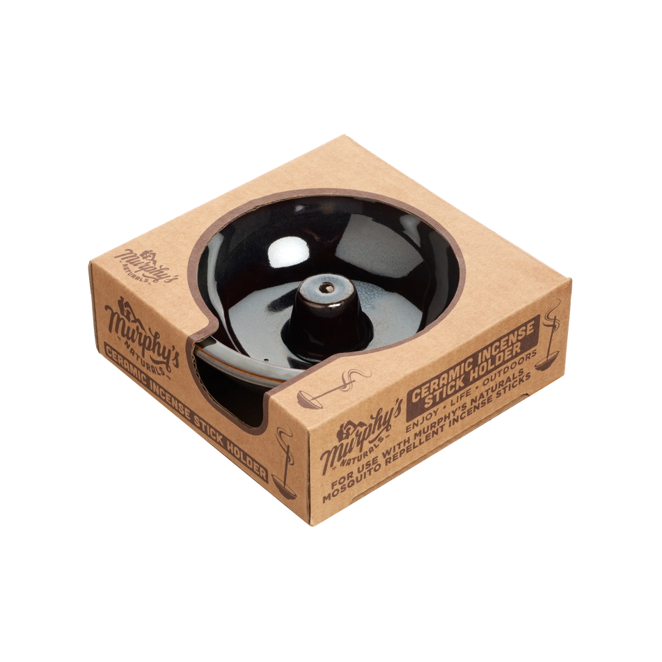 Murphy's Ceramic Incense Stick Holder - Brown