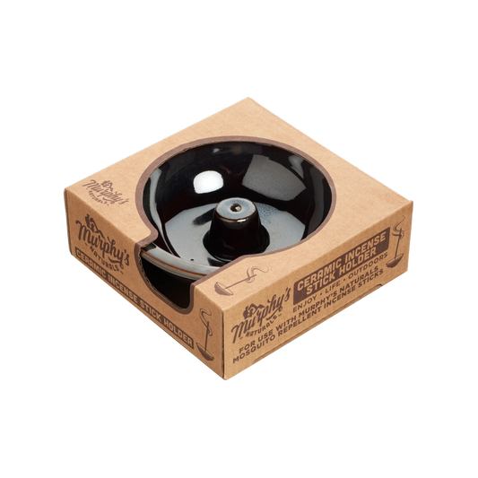 Murphy's Ceramic Incense Stick Holder - Brown