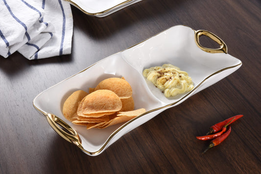 Pampa Bay Golden Handles 2 Section Server