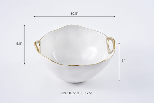 Pampa Bay Golden Handles Large Bowl