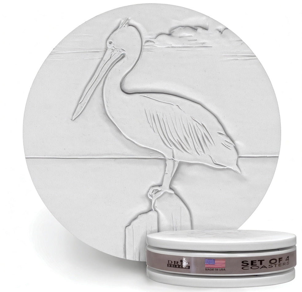 McCarter Coasters Pelican Drink Coasters