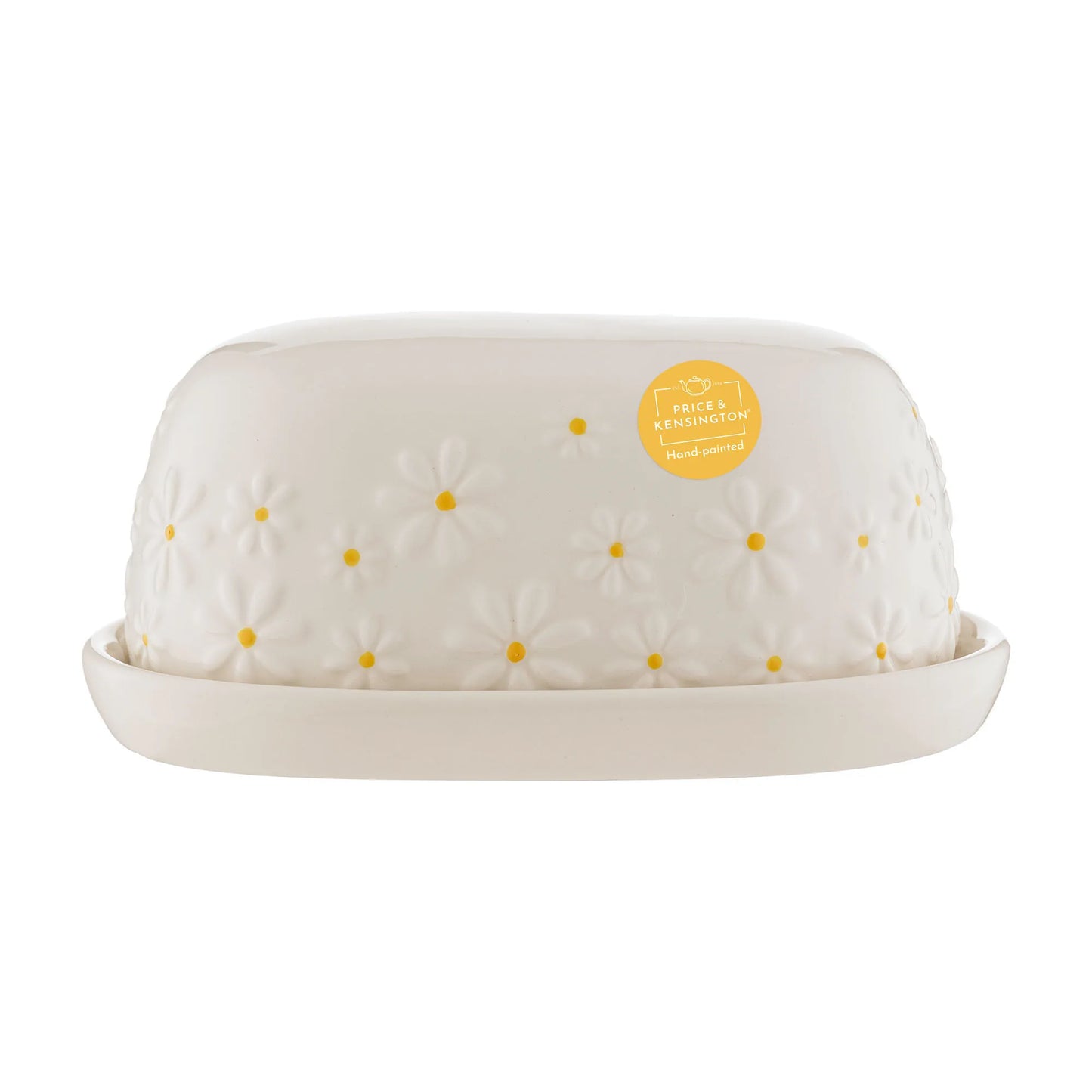Price Kensington Daisy Hand made Butter Dish