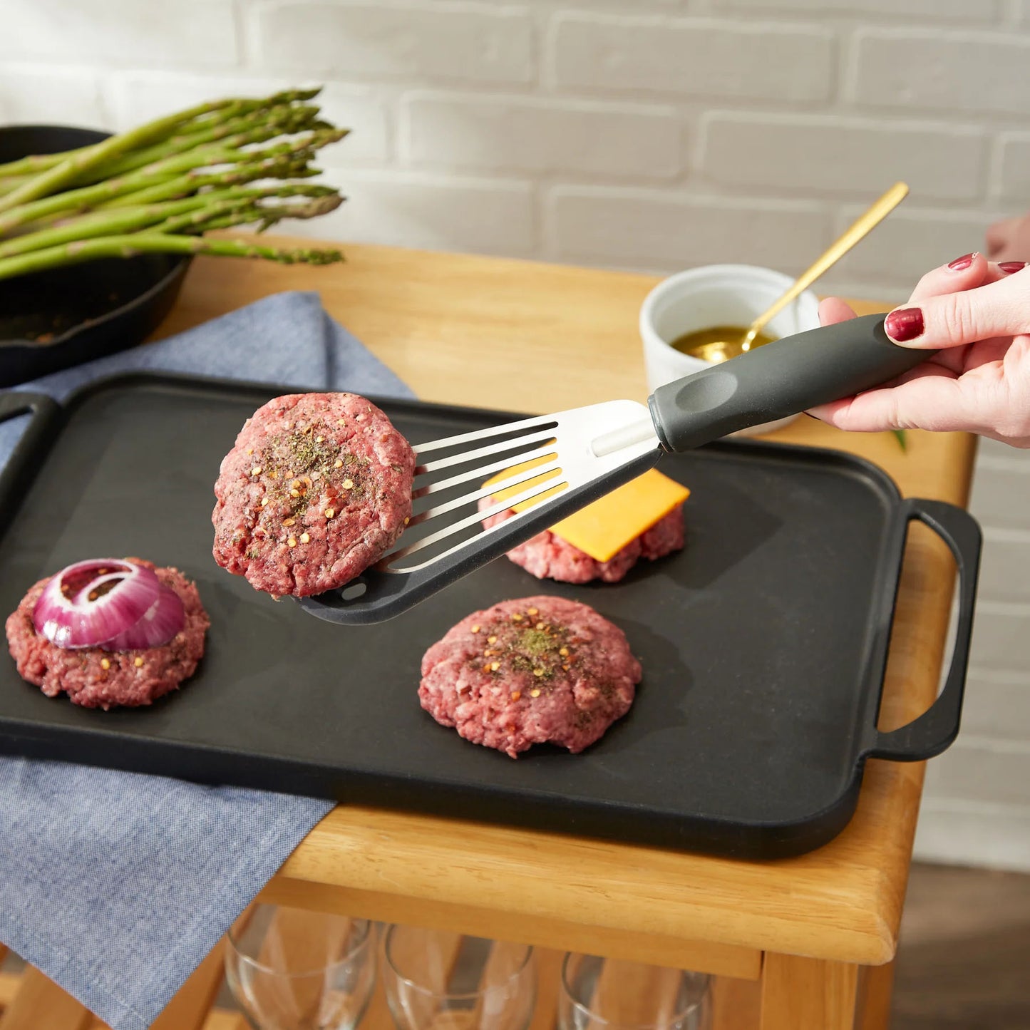 RSVP Angled Slotted Spatula