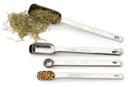 RSVP Spice Measuring Spoon Set of 6
