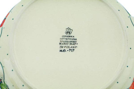 Round Baker with Handles Medium In The Rose Garden Theme Bottom