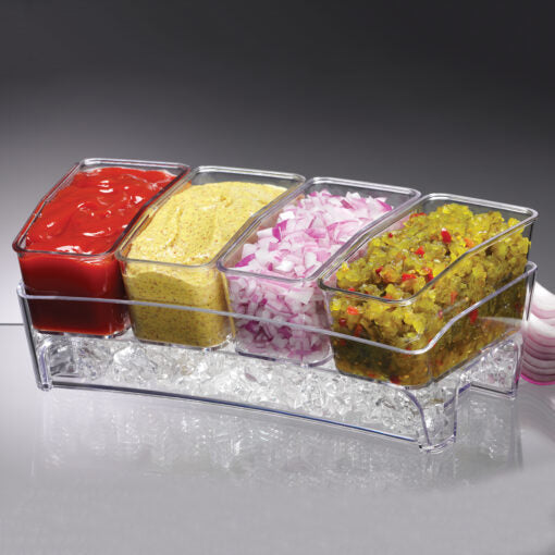 Prodyne Condiment Bar On Ice Condiments