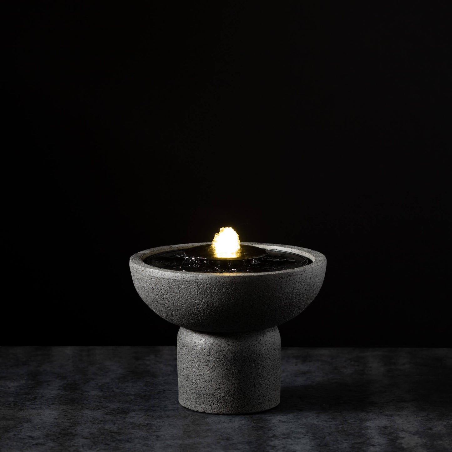 LED Pedestal Fountain 8"