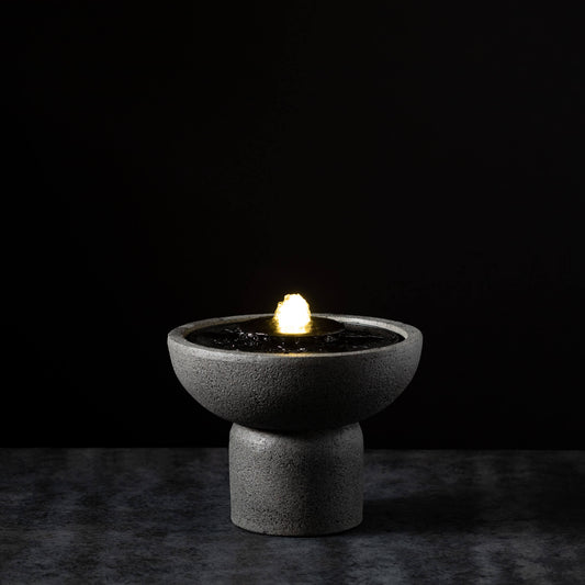 LED Pedestal Fountain 8"