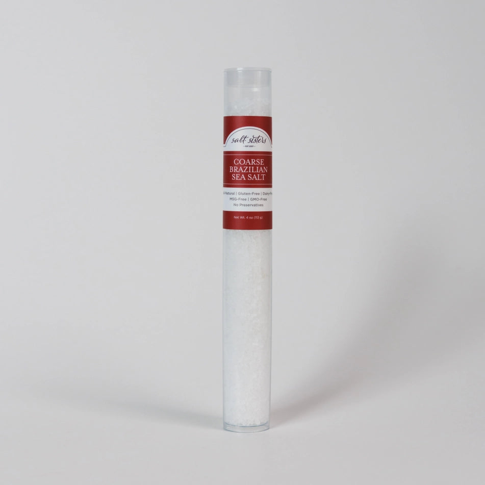Salt Sisters Coarse Brazilian Sea Salt Grinder Refill Tube