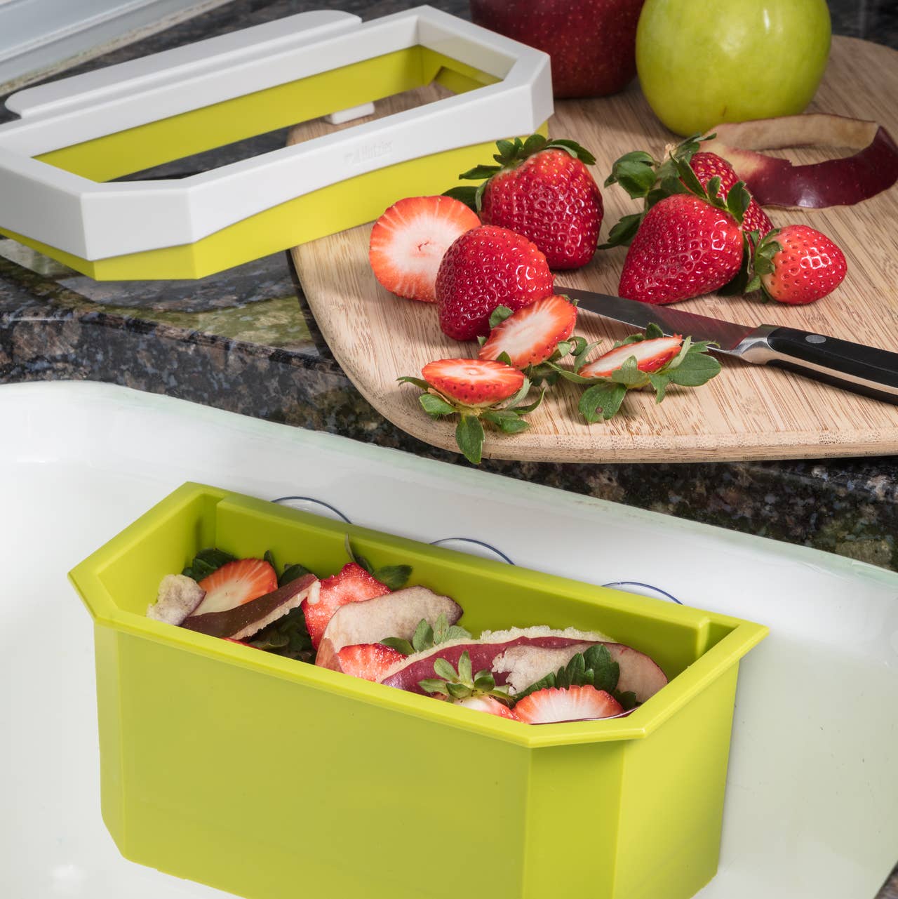 Scrap Station Waste Catcher in Sink