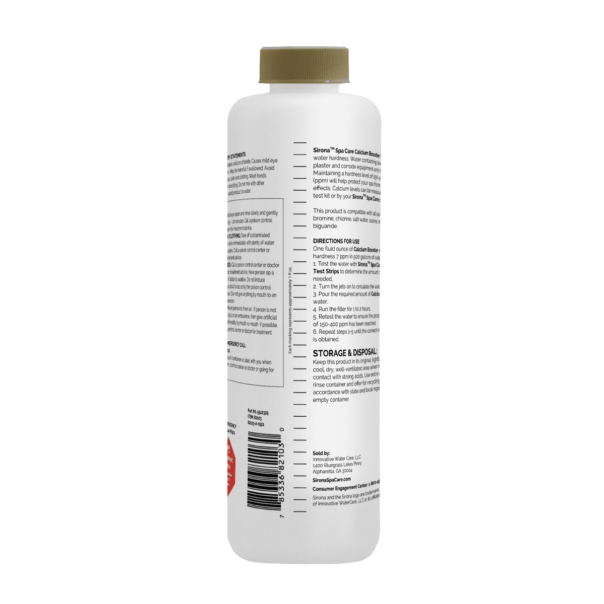 Sirona Spa Care Calcium Booster 1 LB