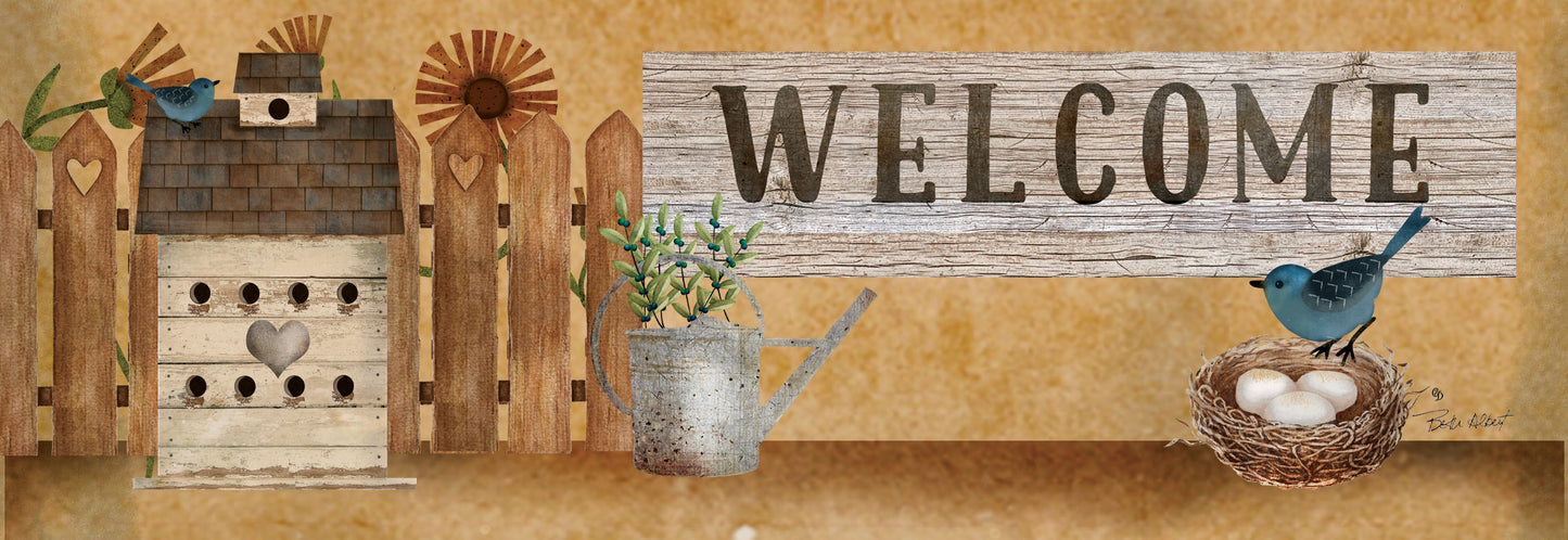 Signature Sign - Spring Birdhouse 5078SS