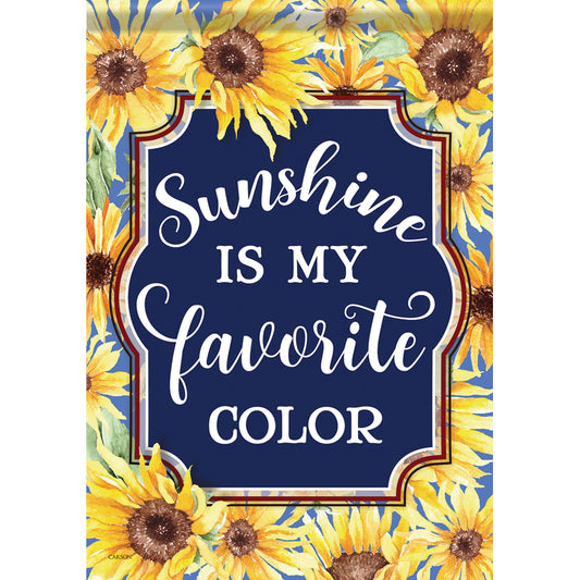 Carson Garden Flag - Sunflower Pattern