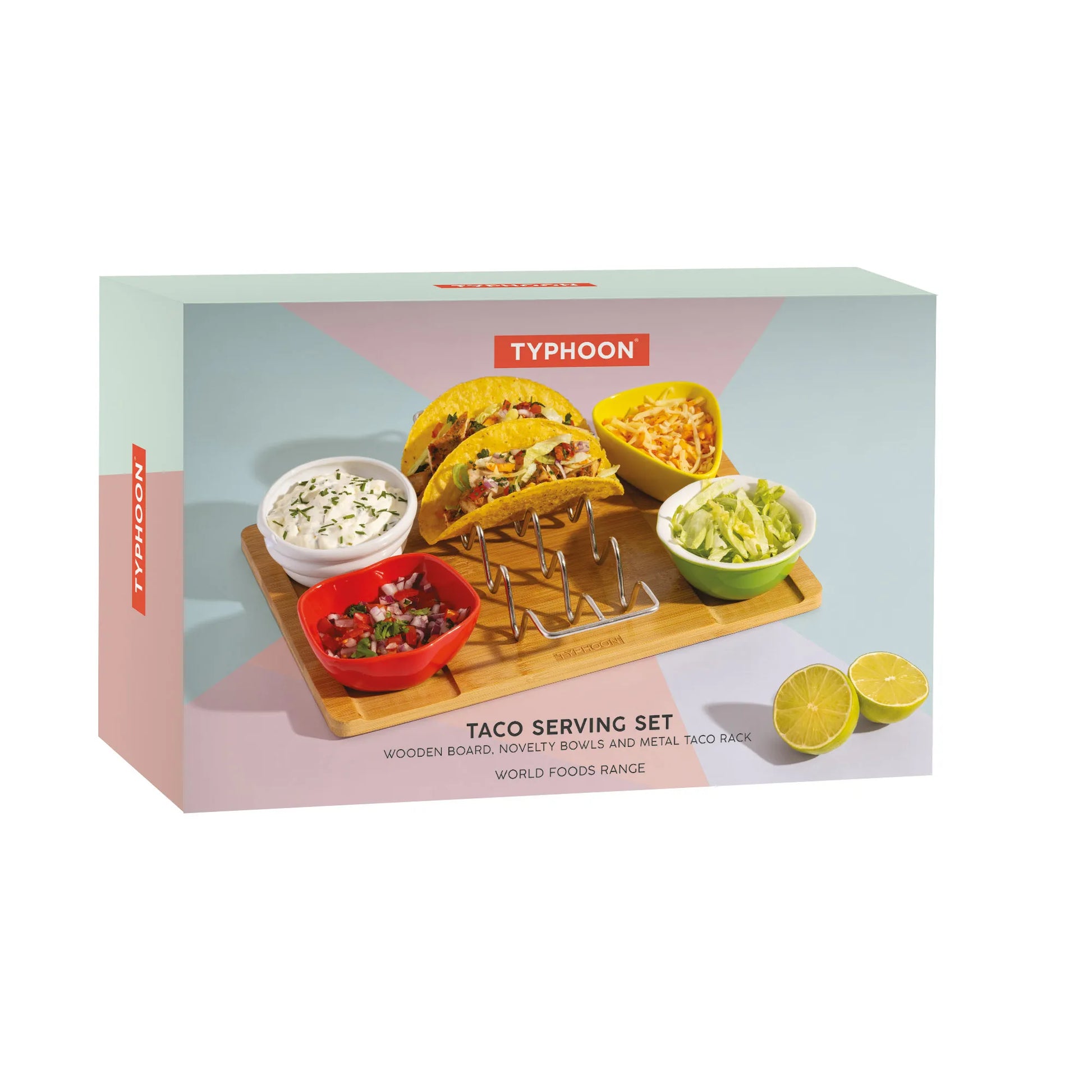 Typhoon World Foods Taco Serving Set Box