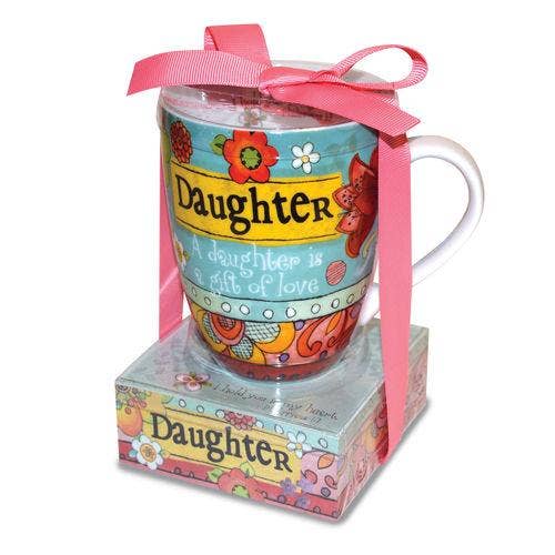 Daughter Mug with Memo Pad